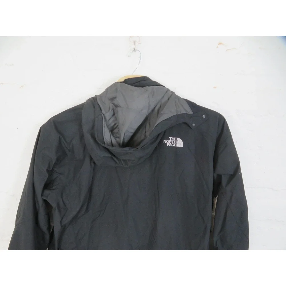 The North Face Gore-Tex Jacket Mens 4XL Black Hooded Rain Coat Hiking Outdoor